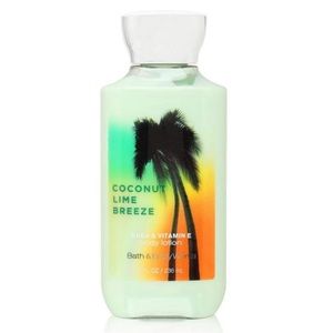 {bath & body works} 4x coconut lime verbena body lotion